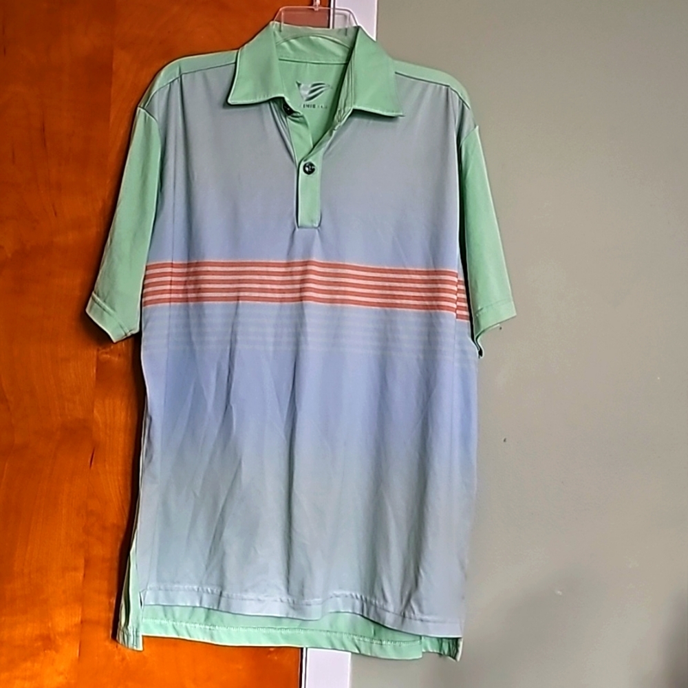 Ernie Els Blue Golf Shirt Polo xl